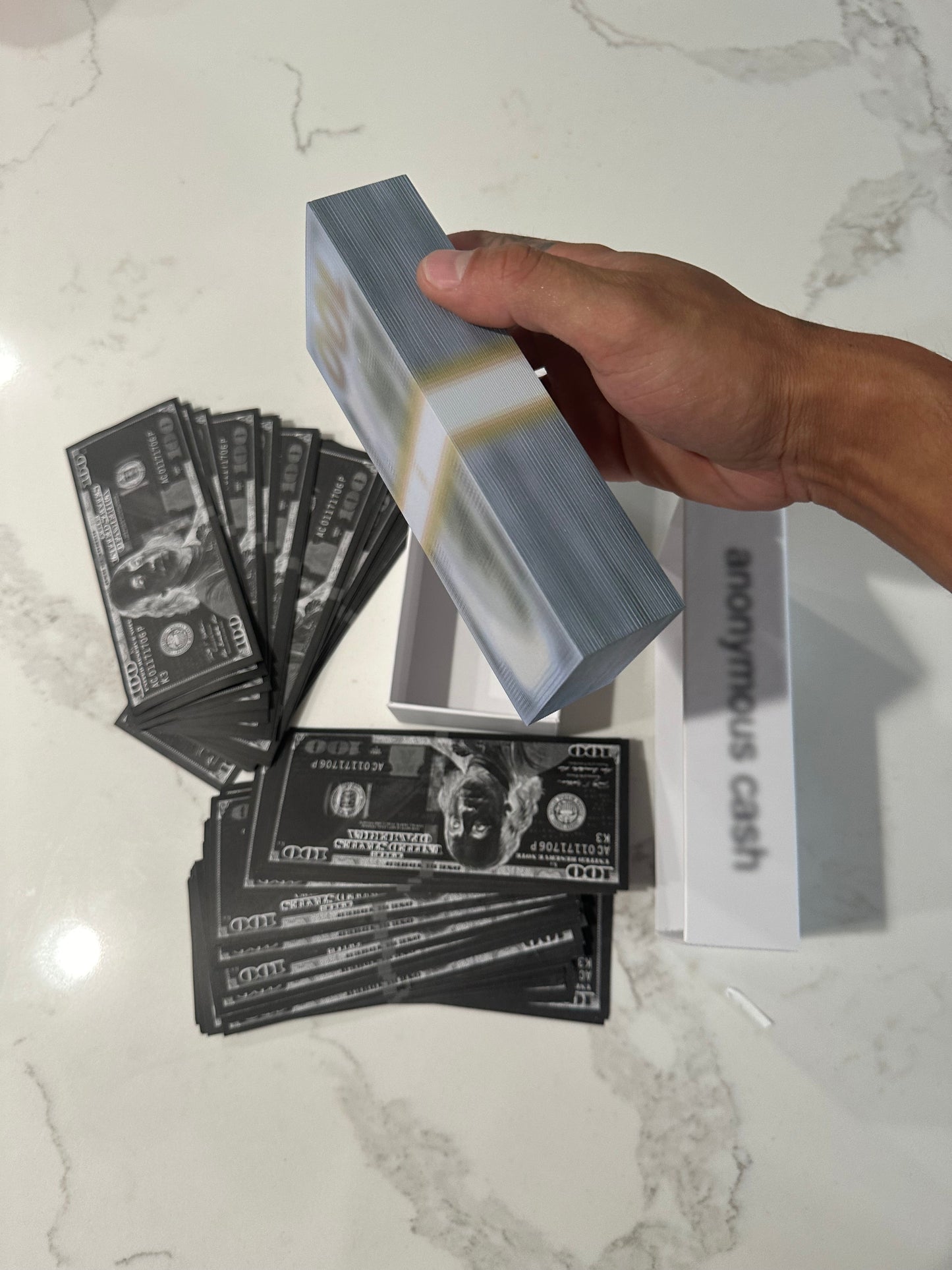 Anonymous Cash Art / Decor Piece