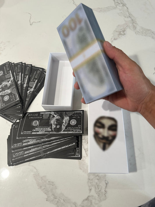 Anonymous Cash Art / Decor Piece